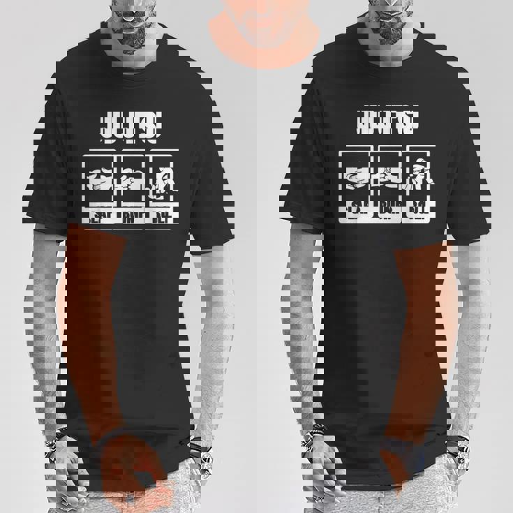 柔術 スラップバンプロール ブラジリアン柔術ギフト Tシャツ 面白い贈り物