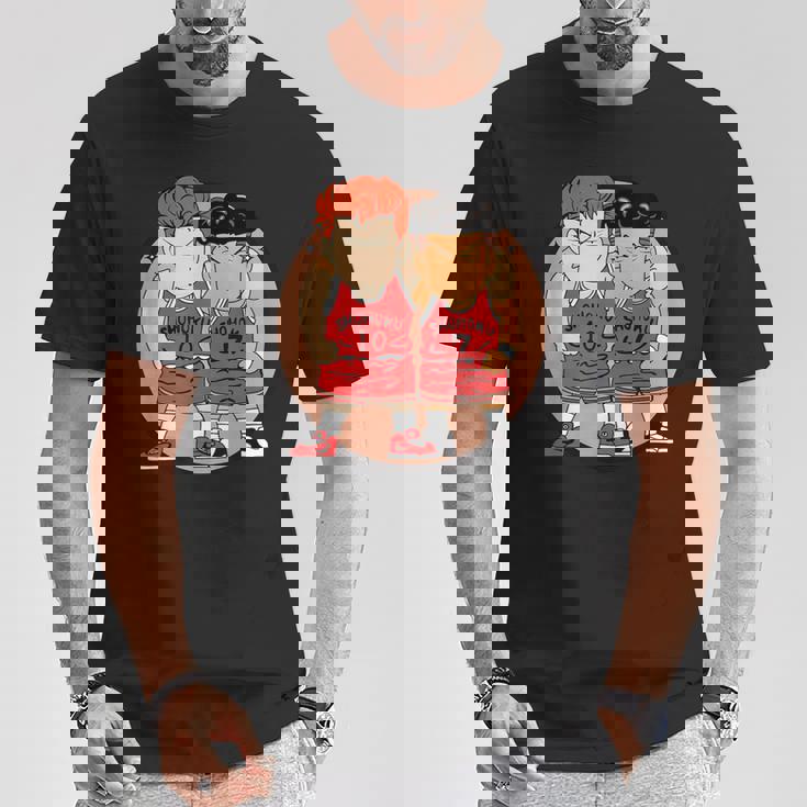 桜木花道と流川楓 Tシャツ 面白い贈り物