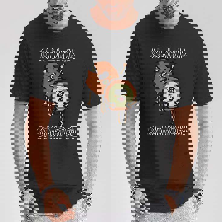 沖縄サーターアンダギーさん Tシャツ 面白い贈り物