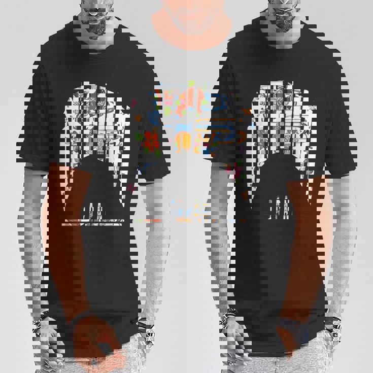 沖縄島ジャパン うちなちゅう 琉球 ビンガタ 沖縄紅型びんがた Tシャツ 面白い贈り物