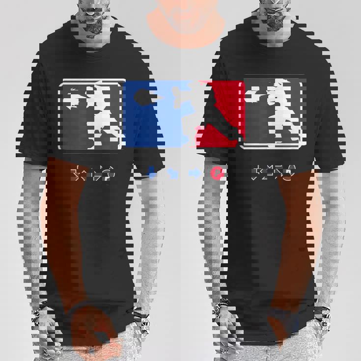 波動拳格闘スポーツリーグ-面白いアーケードゲーマー Tシャツ 面白い贈り物