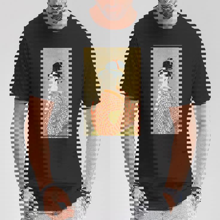 浮世絵デザイン『喜多川歌麿』アート 美術 日本画 グッズ Tシャツ 面白い贈り物