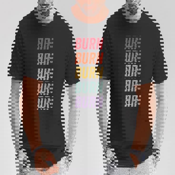 燃やす Tシャツ 面白い贈り物