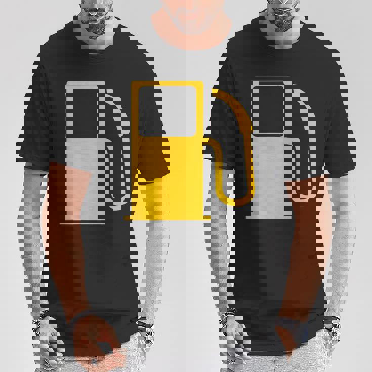 燃料インジケーターリフィル Tシャツ 面白い贈り物