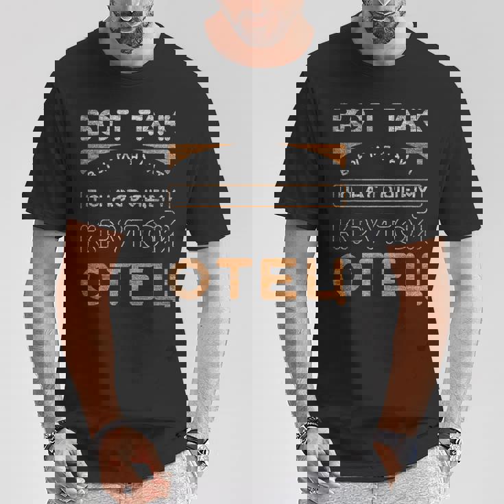 父の日、ヴィンテージ感のあるロシア語のパパの言葉 Tシャツ 面白い贈り物