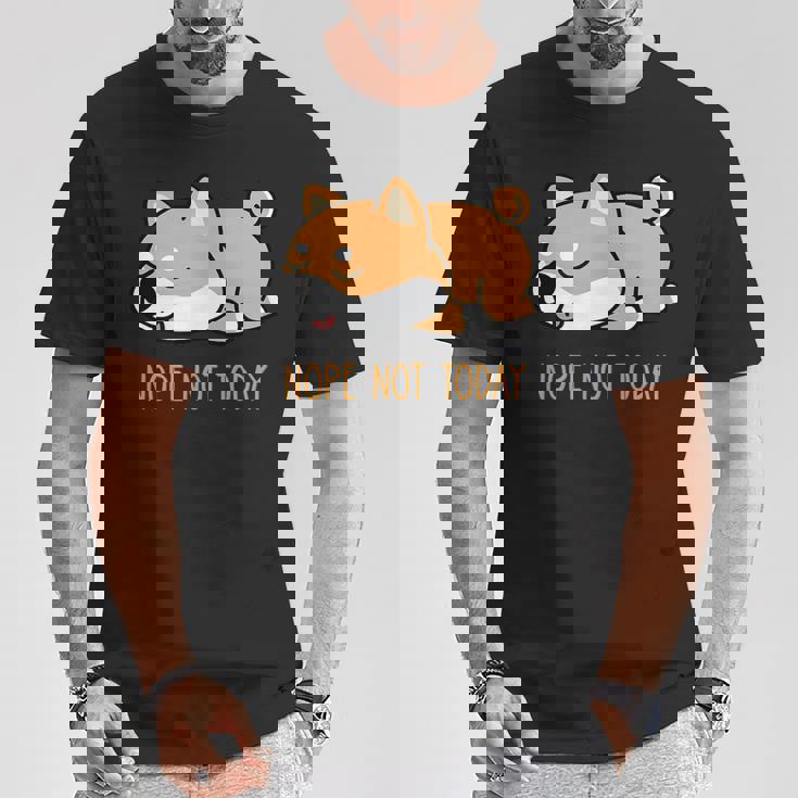 犬 おもしろ 明日から本気出すから 可愛い 柴犬 シバイヌ 豆柴 マメシバ 小豆柴 Tシャツ 面白い贈り物