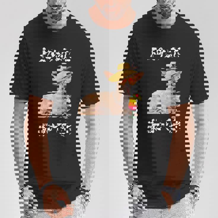 犬のために働いてます チワワデザイン イヌ わんこ 犬好き グッズ おもしろ 面白い 服 ネタ わんこ Tシャツ 面白い贈り物