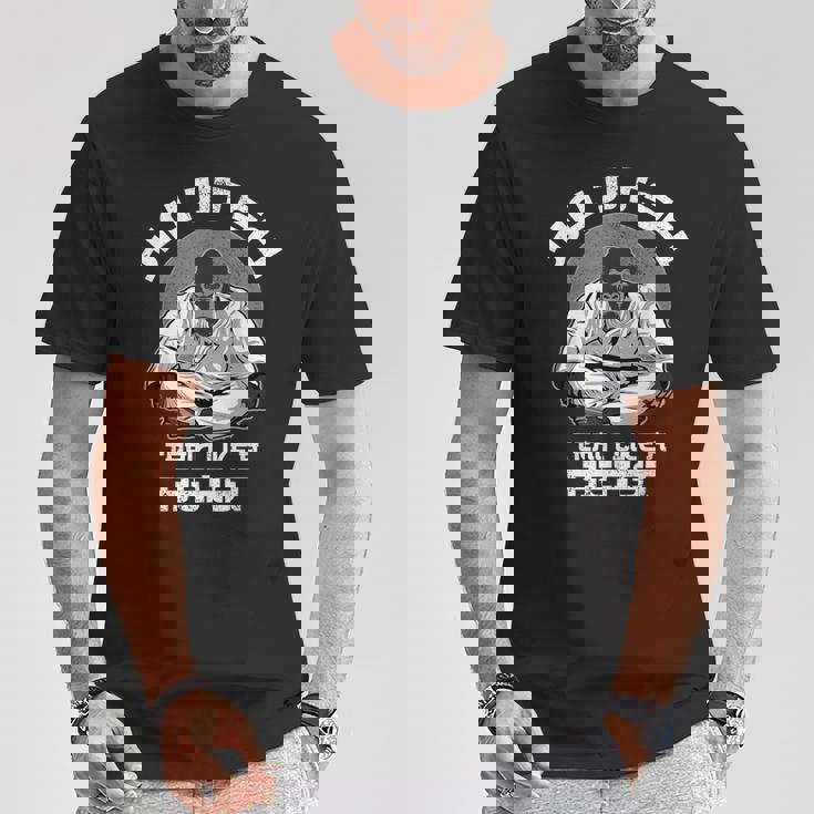 獣柔術、Bjjグラップリング総合格闘技ゴリラのようなトレーニング。 Tシャツ 面白い贈り物