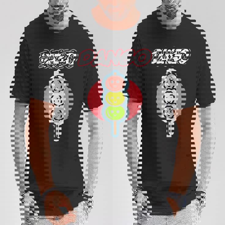 男女兼用のダンゴデザイン ダンゴ Tシャツ 面白い贈り物