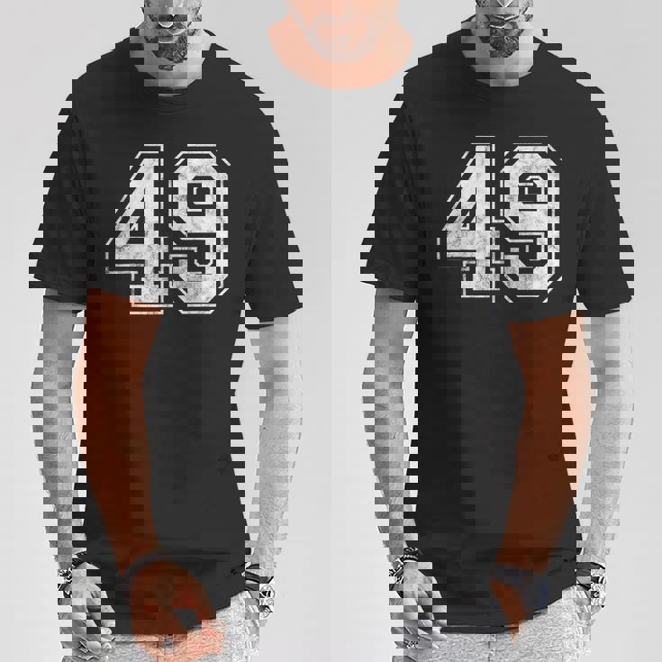 番号 49 Tシャツ 面白い贈り物