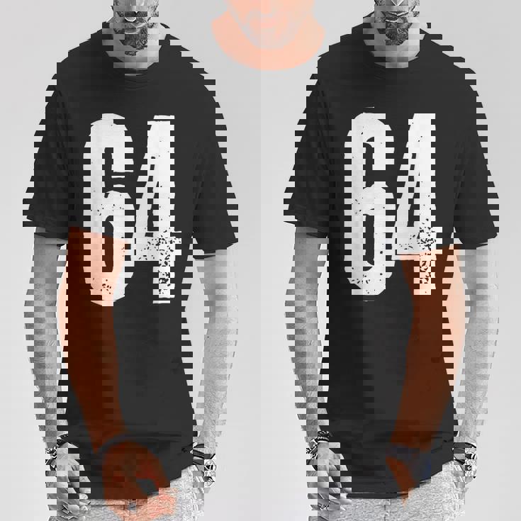番号 64 Tシャツ 面白い贈り物