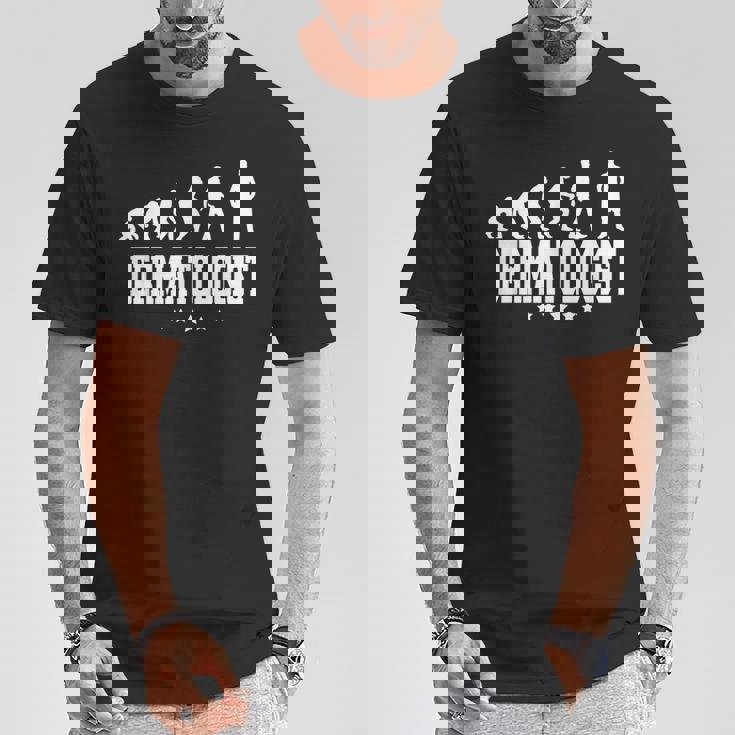 皮膚科医の進化 Tシャツ 面白い贈り物