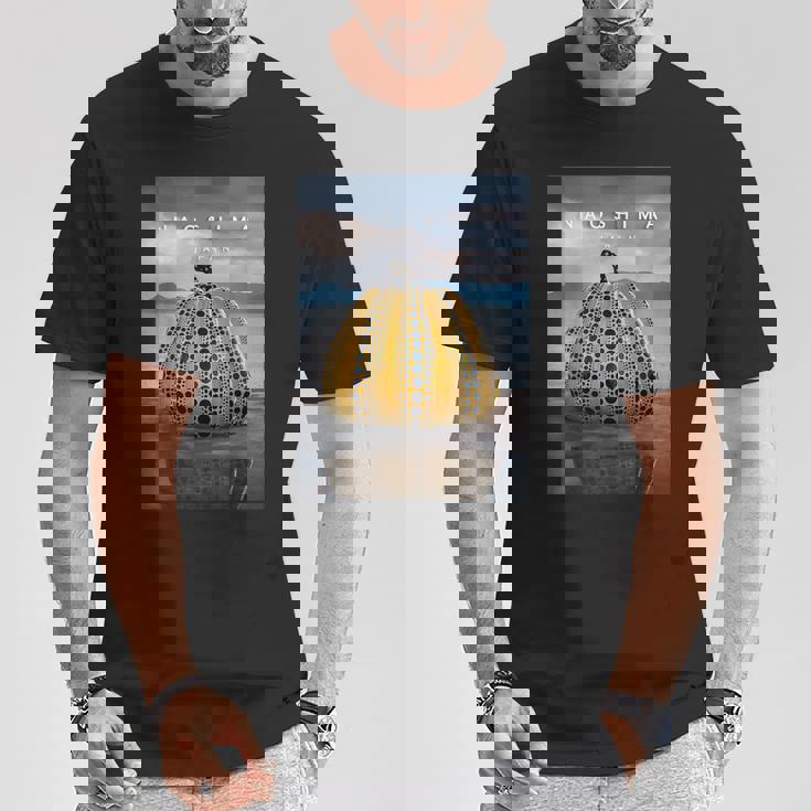 直島 直島 日本 Tシャツ 面白い贈り物