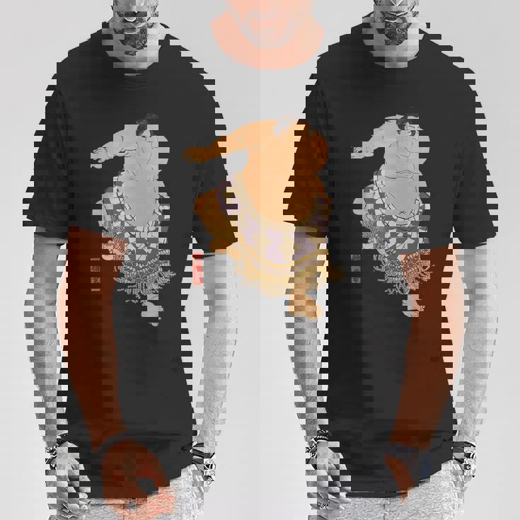 相撲取りtシャツ日本の相撲tシャツが大好きですヴィンテージアート相撲力士ラブレスリング Tシャツ 面白い贈り物