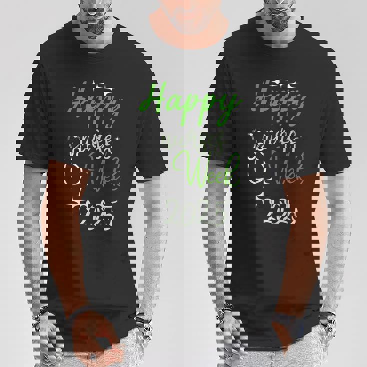 看護師感謝週間-ハッピーナショナルナースウィーク2025 Tシャツ 面白い贈り物