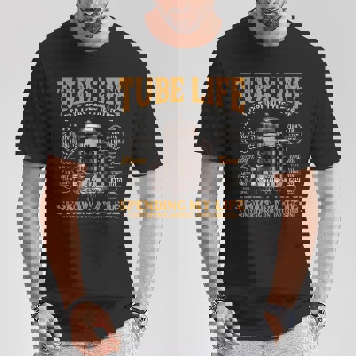 真空管 ギターアンプ チューブ アナログ Hi-Fi アンプ Tシャツ 面白い贈り物