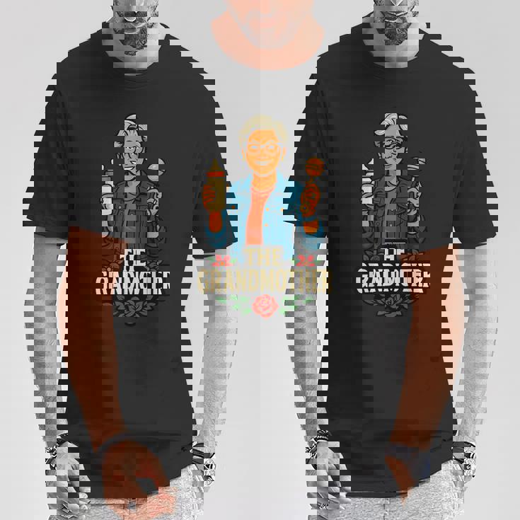 祖母のおばあちゃんのおばあちゃんのおもしろいデザイン Tシャツ 面白い贈り物