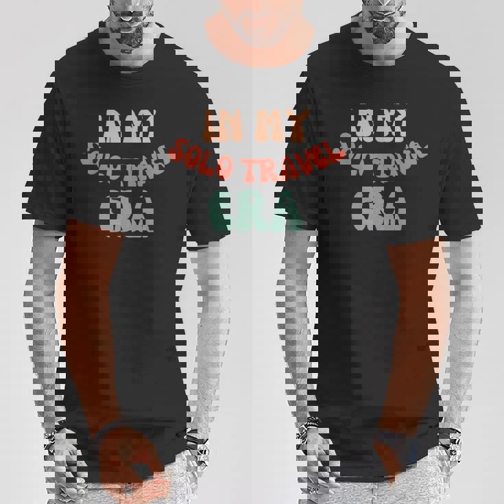 私の一人旅の時代一人旅おもしろい Tシャツ 面白い贈り物