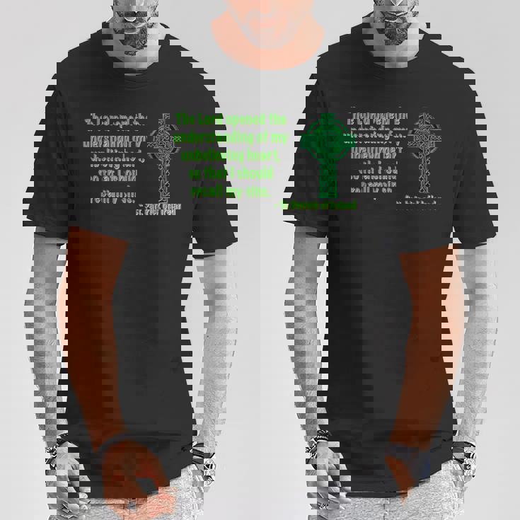 私の信じられない心の理解 聖パトリック Tシャツ 面白い贈り物