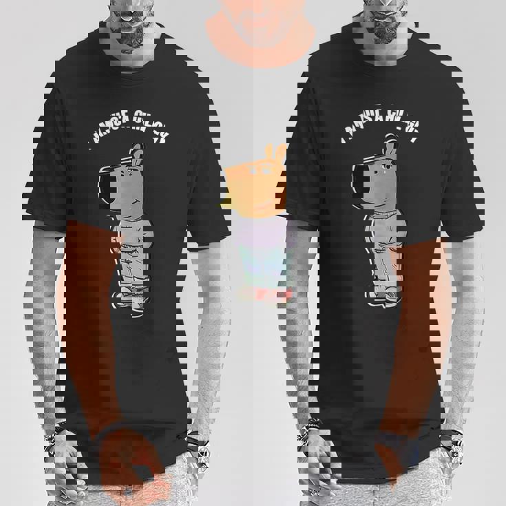 私の新しいキャラクターはチル・ガイ・ファニー・アイ・アム・ア・チル・ガイ Tシャツ 面白い贈り物