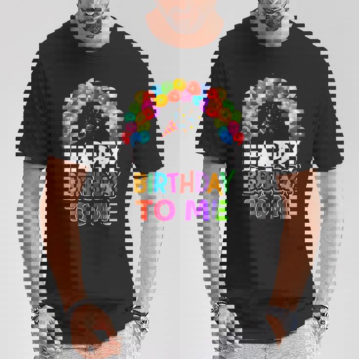 私の誕生日です私にお誕生日おめでとう Tシャツ 面白い贈り物