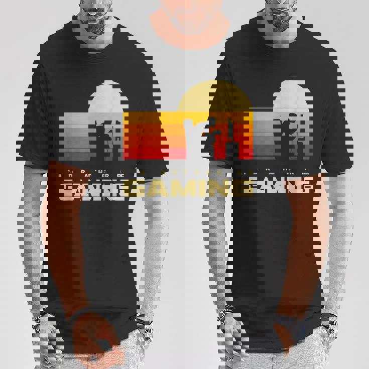 私はむしろゲームをしたい Tシャツ 面白い贈り物