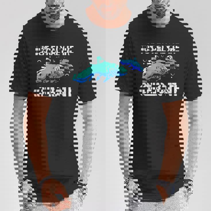 私はシーラカンスが本当に好きです Tシャツ 面白い贈り物