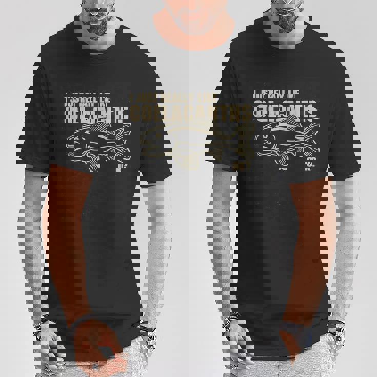 私はシーラカンスが本当に好きですok Tシャツ 面白い贈り物