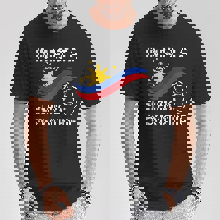 私は何の理由もなくフィリピン人ではありませんティーフリーdu30無料ドゥテルテ Tシャツ 面白い贈り物