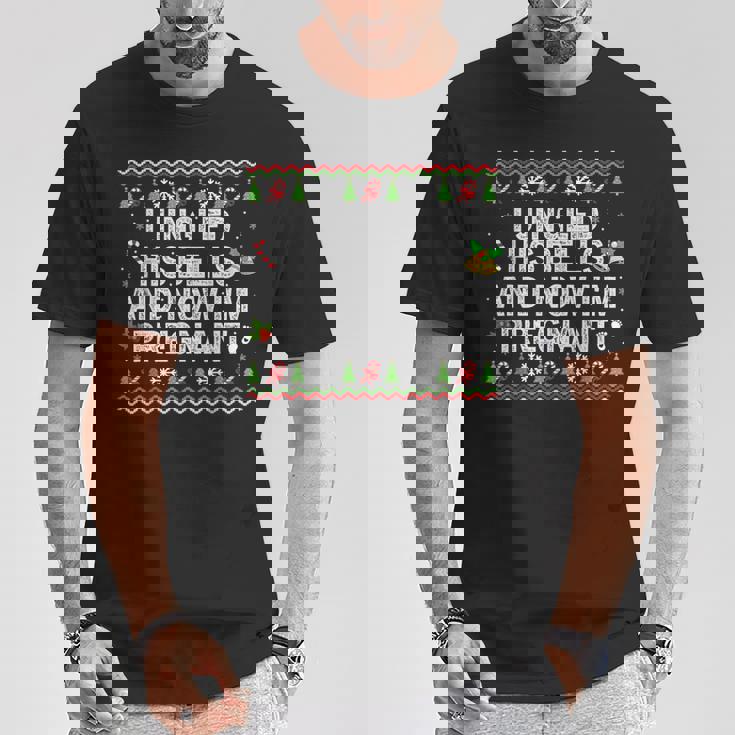 私は彼のベルを鳴らして今妊娠中クリスマス妊娠 Tシャツ 面白い贈り物