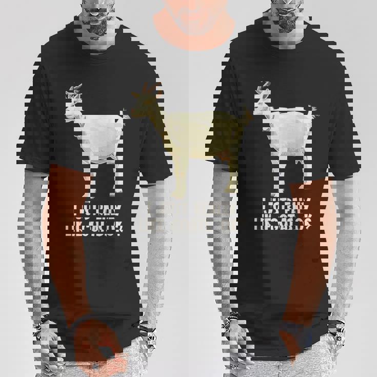 私は本当にヤギが好きです Tシャツ 面白い贈り物