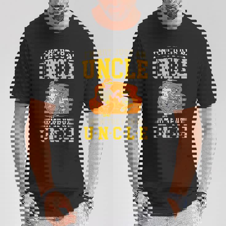 私は楽しいおじさんです 面白いパーティー愛好家のおじさん コスチュームのおじさん Tシャツ 面白い贈り物