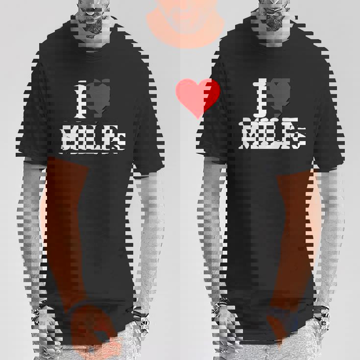 私は熟女が大好きです熟女が大好きです Tシャツ 面白い贈り物