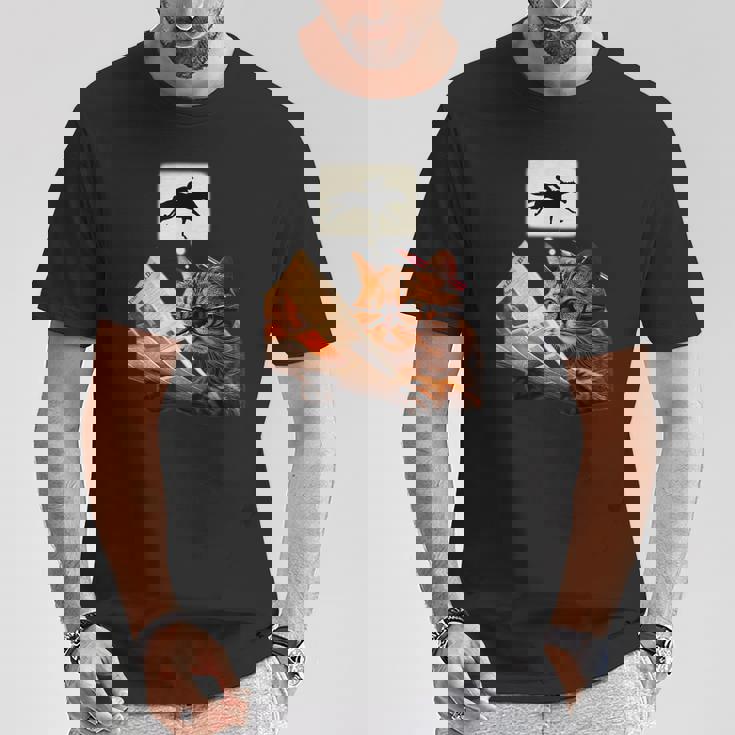 競馬 猫 ネコ 面白いtシャツ 馬tシャツ ウマ レース 馬 乗馬 メンズ おもしろグッズ ネタ 大人 男性 Tシャツ 面白い贈り物