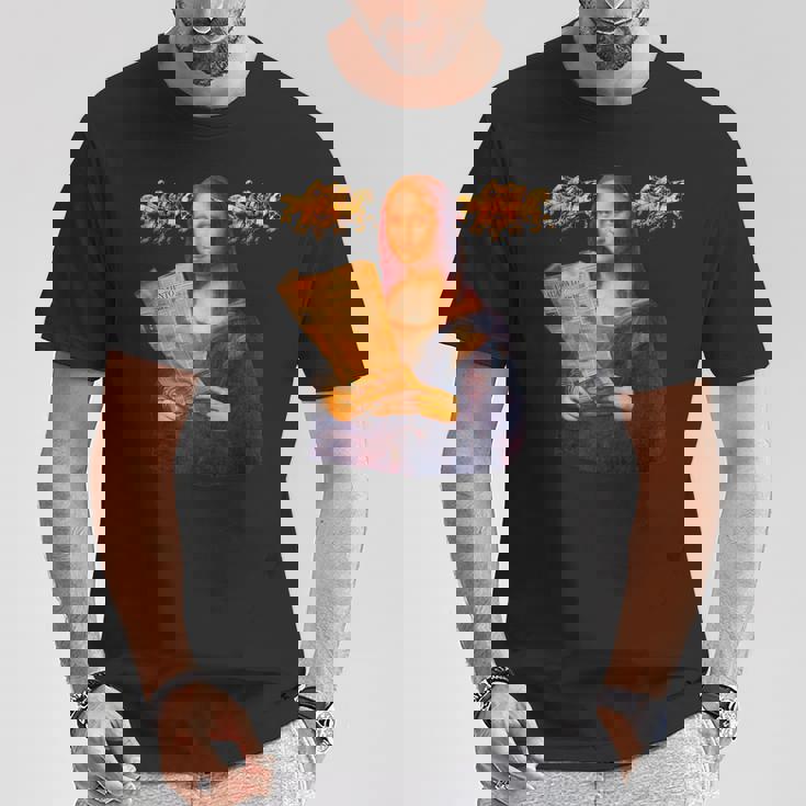 競馬 馬tシャツ モナリザ おもしろ ウマ レース 馬 乗馬 競馬 面白いtシャツ メンズ グッズ ネタ 大人 男性 Tシャツ 面白い贈り物