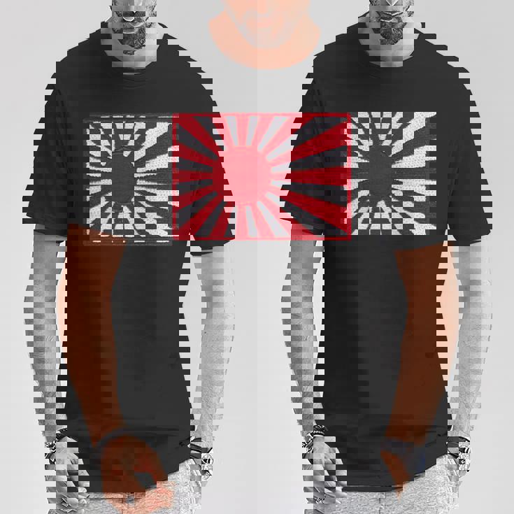 第二次世界大戦 戦争旗 日本国旗 チェスト レトロ ヴィンテージ ワッペン バッジ Tシャツ 面白い贈り物