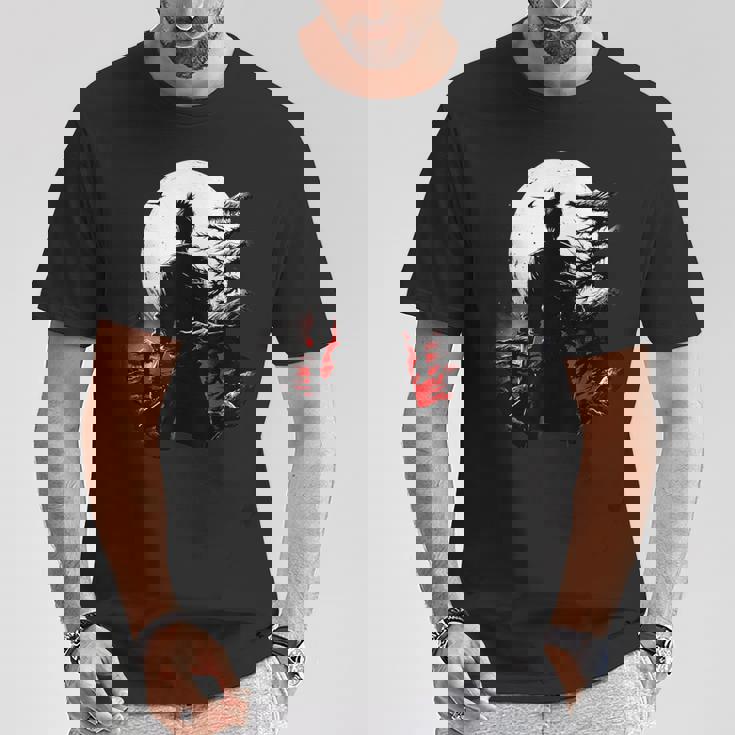 筒垣 ステンシル 染付 日本 美術 ギフト おもしろ Tシャツ 面白い贈り物