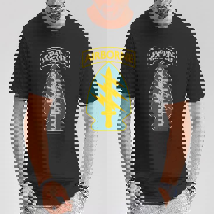 米陸軍 第1特殊部隊 コマンド 空挺 米軍 Tシャツ 面白い贈り物