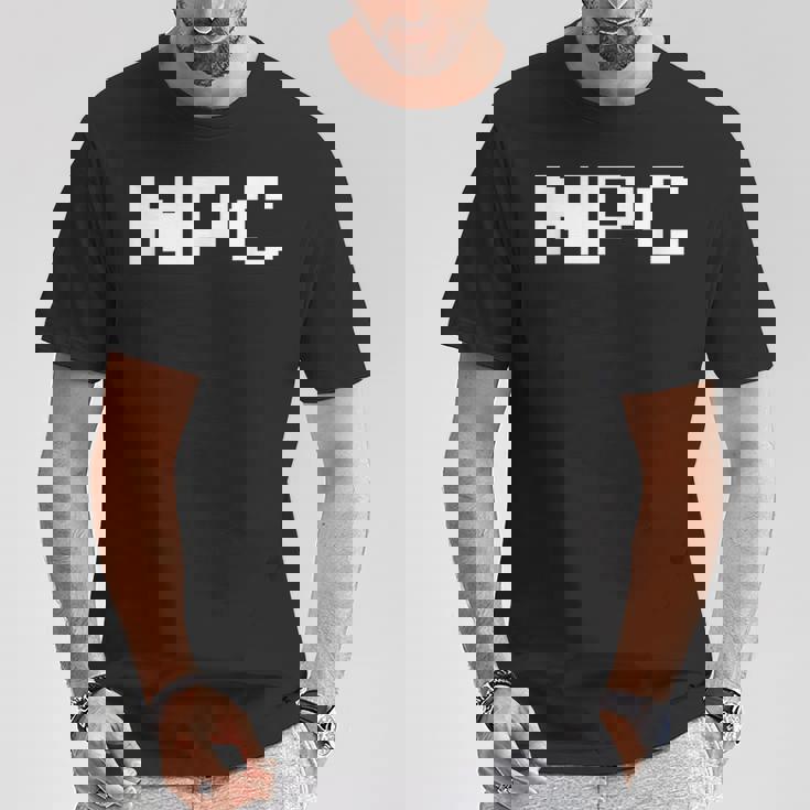 素晴らしいビデオゲーム-面白いnpc-オールドゲーマー Tシャツ 面白い贈り物