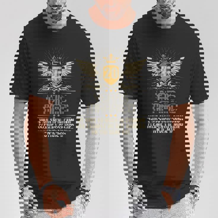 結婚20年 結婚20周年 結婚20周年 結婚記念日 結婚記念日 Tシャツ 面白い贈り物