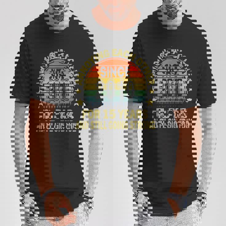 結婚記念日の願い 15年 以来 2010 Tシャツ 面白い贈り物