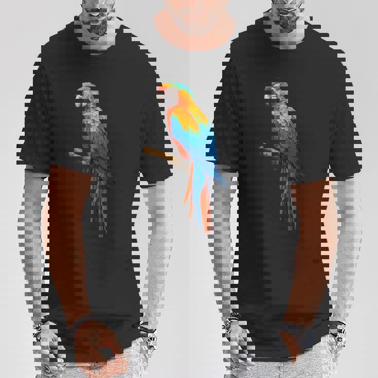 美しいオウム Tシャツ 面白い贈り物