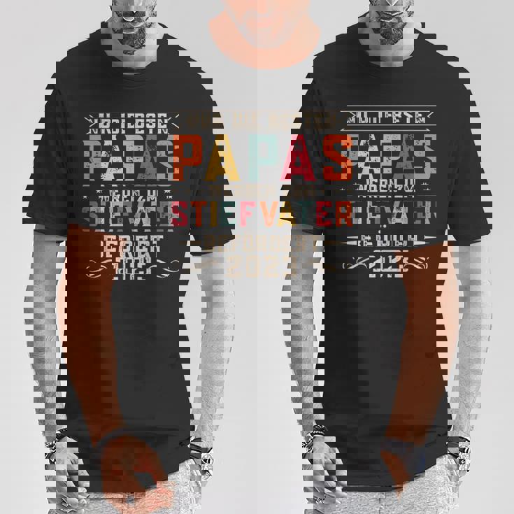 メンズ 義父ボーナスベイターには最高のパパスだけ Tシャツ 面白い贈り物