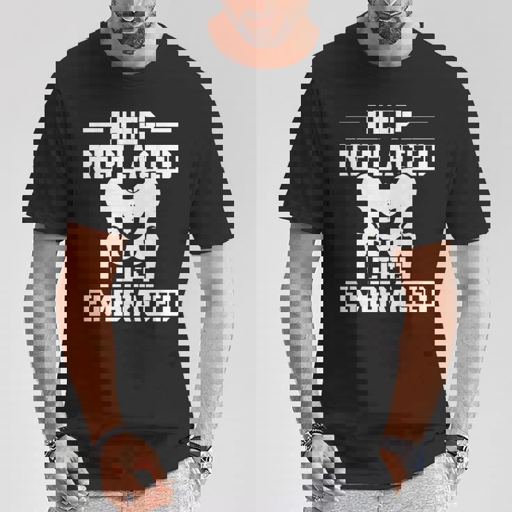 股関節置換術を受け入れた人生 股関節置換手術 Tシャツ 面白い贈り物