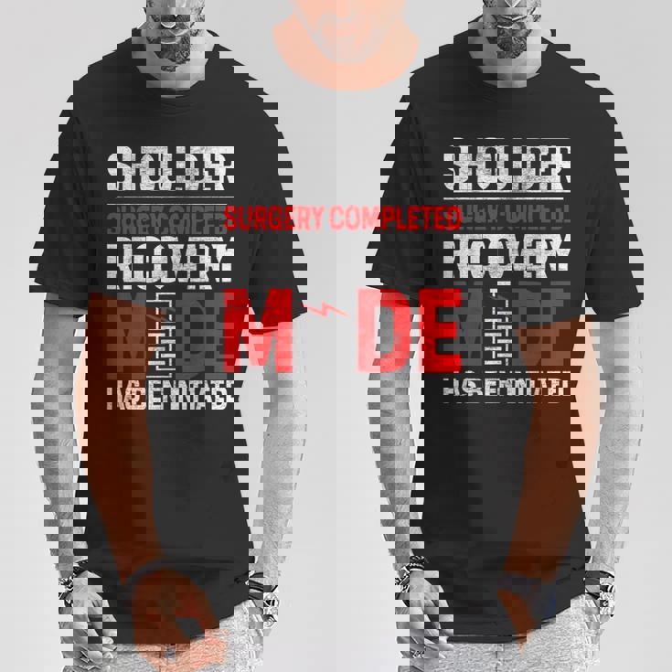 肩の手術 怪我 回復 リハビリ 骨折 骨折 Tシャツ 面白い贈り物