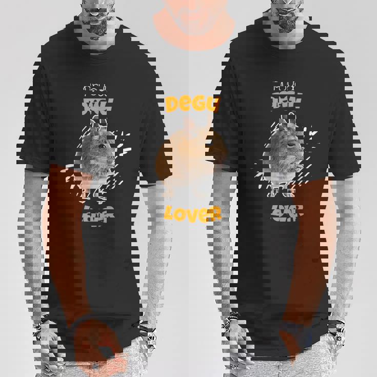 自慢のデグー好き Tシャツ 面白い贈り物