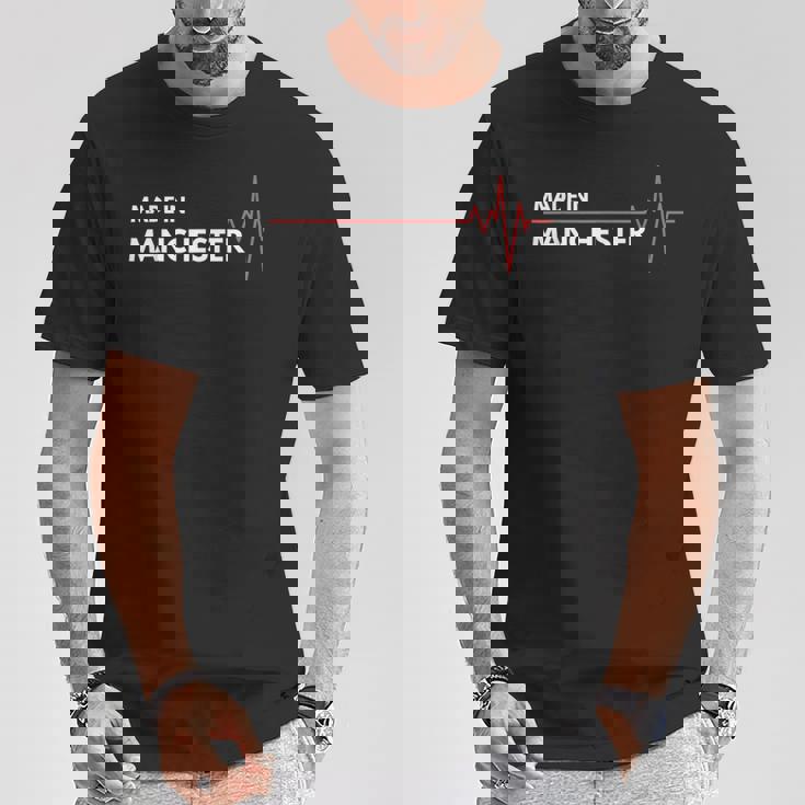 英国マンチェスター生まれ バースプレイスシティ Tシャツ 面白い贈り物