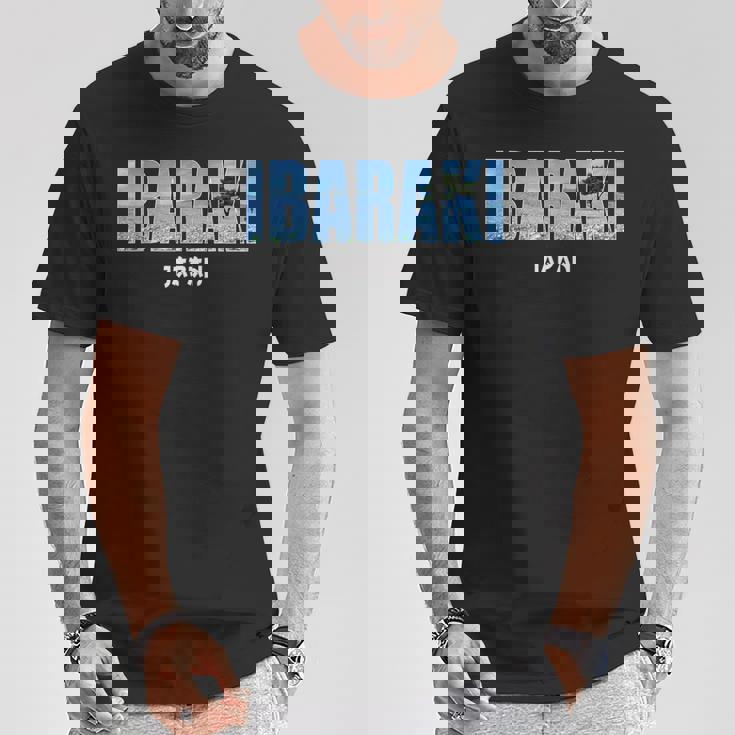 茨城県 日本 日本の都 ヴィンテージデザイン Tシャツ 面白い贈り物