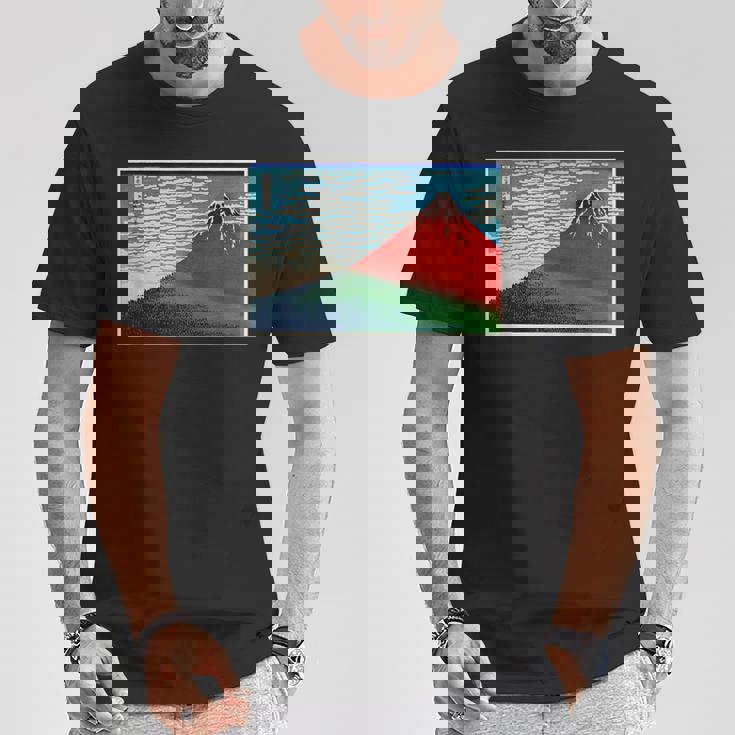 葛飾北斎 浮世絵 富嶽三六景 富士山 名作 アート 絵画 メンズ レディース 面白い 服 美術 Tシャツ 面白い贈り物