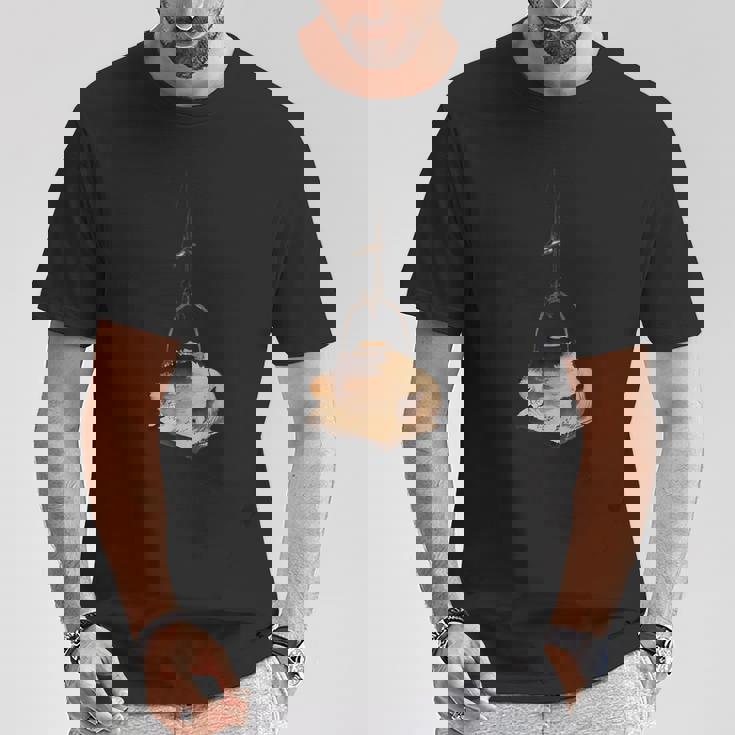 葛飾北斎作 たぬき Tシャツ 面白い贈り物